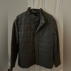 Banana Republic Grey Quilted Jacket, M